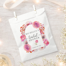 Sacolinha Elegantes Flores Silvestres | Chá de Noiva Boho