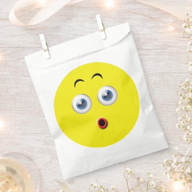 Sacolinha Emoji Surpreendido (Cortado)