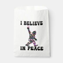 Engraçado Pé Grande Eu Acredito Em Paz