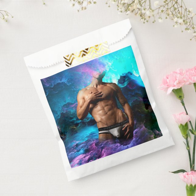 Sacolinha EscorregadioJoe muscular roupa interior vibrante (Selado)