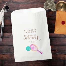 Sacolinha Esportes de Lover Aquarela Pickleball Themed Brida