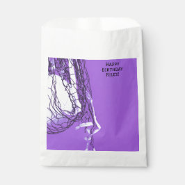 Sacolinha Esportes De Rede De Roxo E Voleibol De Teto