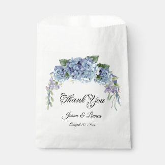 Sacolinha Esqueça-Me-Não Flores Aquarela Elegante
