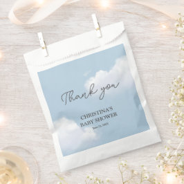 Sacolinha Estamos no Chá de fraldas Cloud 9 Blue Boy Obrigad