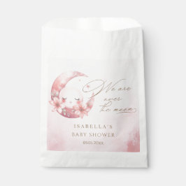 Sacolinha Estamos Sobre O Chá de fraldas Da Moon Girl