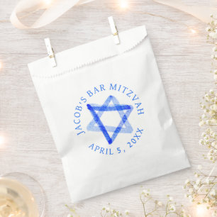 Sacolinha Estrela Desenho Aquarela Desorganizado BAR MITZVAH