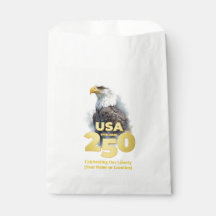 EUA 250: Águia em Aquarela & Dourado