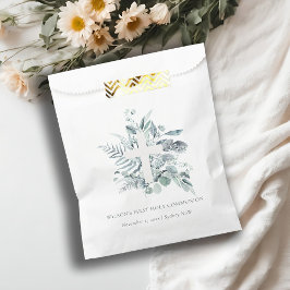 Sacolinha Eucalyptus Fern Foliage Cross Primeira Comunhão Sa