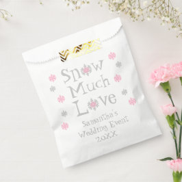 Sacolinha Evento de Casamento Muito Amor de Neve