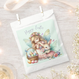 Sacolinha Fada de Primavera de Páscoa de de Aquarela