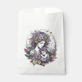 Sacolinha Fada-mãe e criança