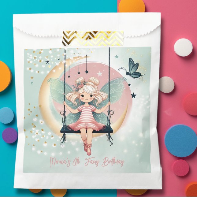 Sacolinha Fada magica encantada no aniversário de criança de (Criador carregado)