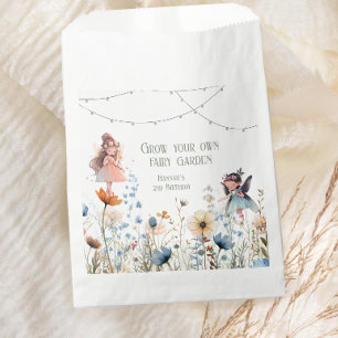 Sacolinha Fairy Garden Seeds Birthday