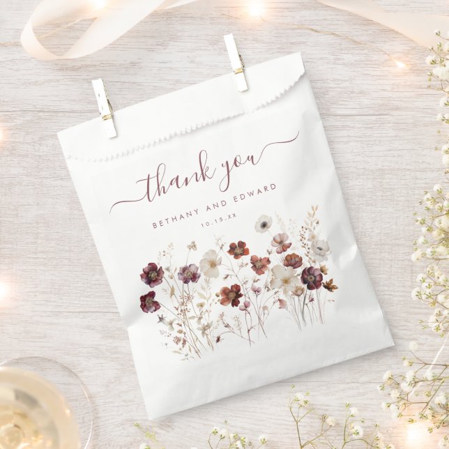 Sacolinha Fall Floral Wedding (Cortado)