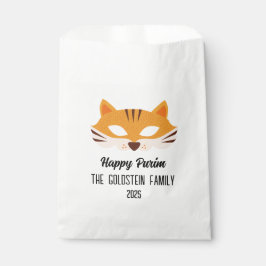 Sacolinha fantasia de mascarada de máscara de Raposa Purim