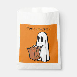 Sacolinha Fantasma Branco com Bolsas de Trick-or-Tratat - sa