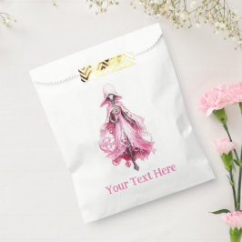 Sacolinha Fantasma Rosa