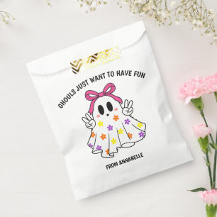 Sacolinha Fantasmas Rosa Cor-de-Rosa Querem se Divertir no H