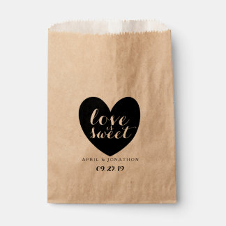 Sacolinha Favor Bag - O amor é doce