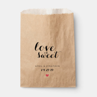 Sacolinha Favor Bag - O amor é doce