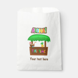 Sacolinha Favor de festa infantil Luau havaiano