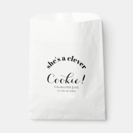 Sacolinha Favor de Formatura | Biscoito Esperto | Tipografia