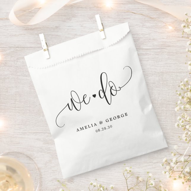 Sacolinha Fazemos Bolsas De Favorecimento De Casamento De Co (Cortado)