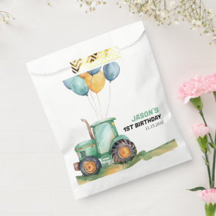Sacolinha Fazenda Verde Trator Birthday