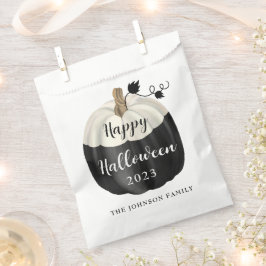 Sacolinha Feliz Dia das Bruxas de 2022, Pumpkin Negro E Bran