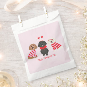 Sacolinha Feliz Dia dos Namorados Maltipoo Cães