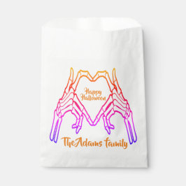 Sacolinha Feliz Halloween Moderno Script Personalizado Hallo