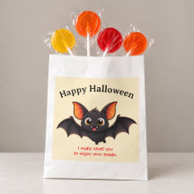Feliz Halloween Morcego Personalizado