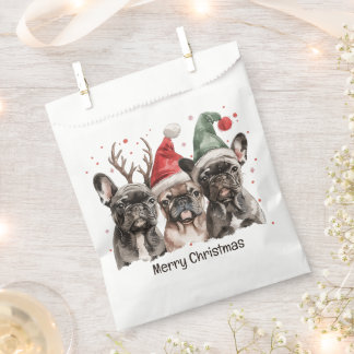 Sacolinha Feliz Natal - Cães-Rebelde Franceses