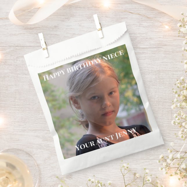 Sacolinha Feliz presente de aniversário (Cortado)