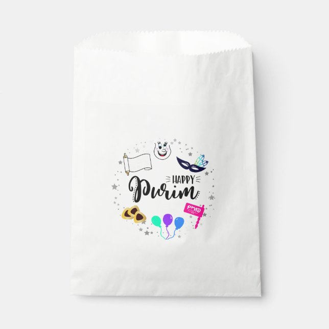 Sacolinha Feliz Purim (Frente)