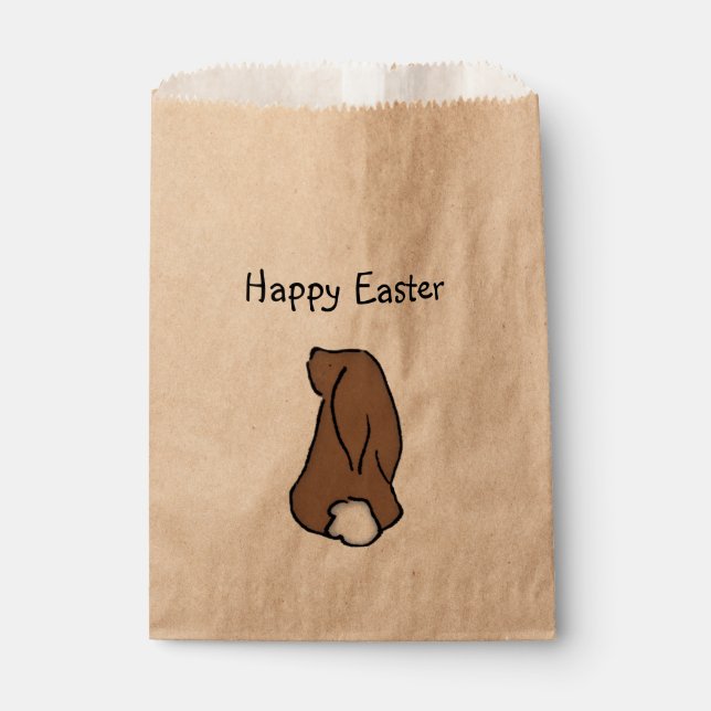 Sacolinha Felz pascoa Bunny Treat Bag (Frente)