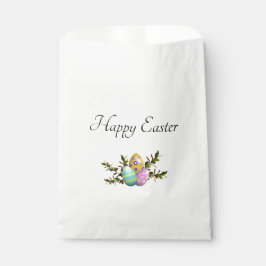 Sacolinha Festa Colorida de Ovos de Páscoa Decorativos