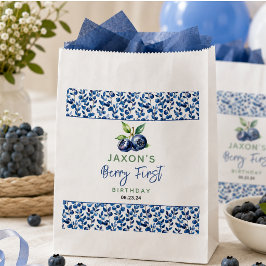 Sacolinha Festa de 1º Aniversário da Berry First Blueberry