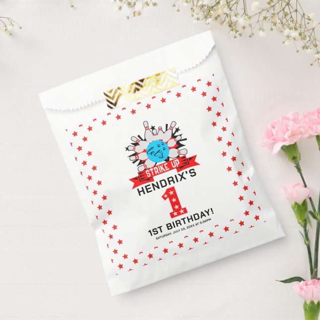 Sacolinha Festa de 1º Aniversário das Crianças de Boliche Re (Selado)