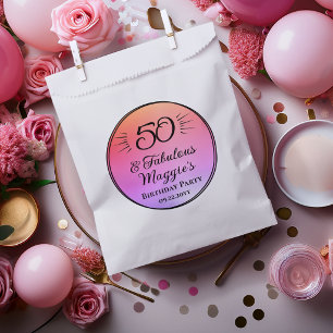 Sacolinha Festa de 50 anos '50 e Fabuloso' 