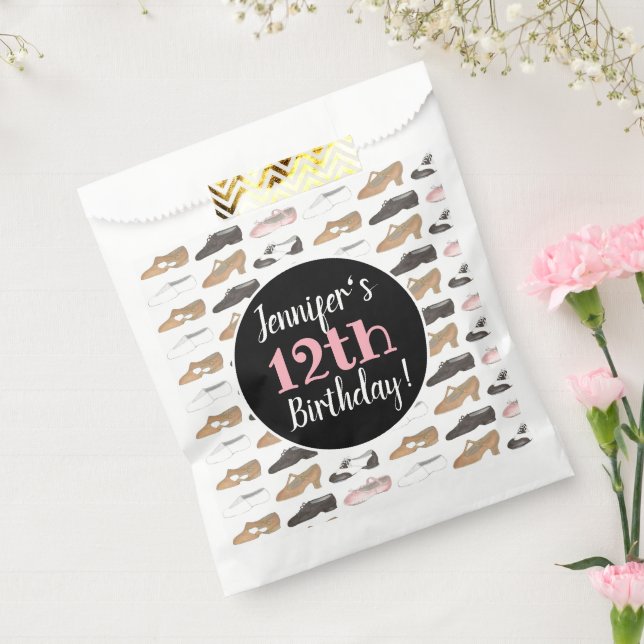 Sacolinha Festa de aniversário de Balé Dance Toque em Jazz (Selado)