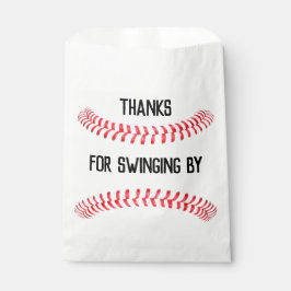 Sacolinha Festa de aniversário de beisebol Personalizada Obr