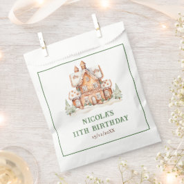 Sacolinha Festa de aniversário de decoração da casa de gengi