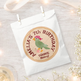 Sacolinha Festa de aniversário de diversão do mapa do tesour