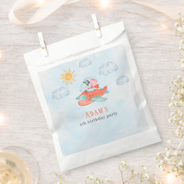 Sacolinha Festa de aniversário de elefante de bolsa