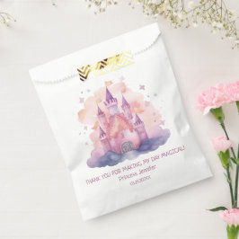 Sacolinha Festa de aniversário de Garota do Castelo da Princ