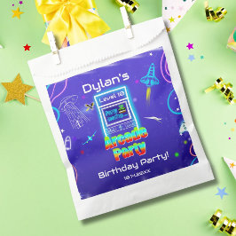 Sacolinha Festa de aniversário de jogos de inicialização com