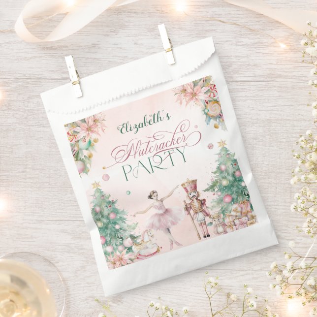 Sacolinha Festa de aniversario de meninas Mágica de Quebra-N (Cortado)