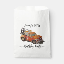 Sacolinha Festa de aniversário de meninos com destroços