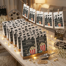 Festa de Aniversário de Noite de Cinema para Menin